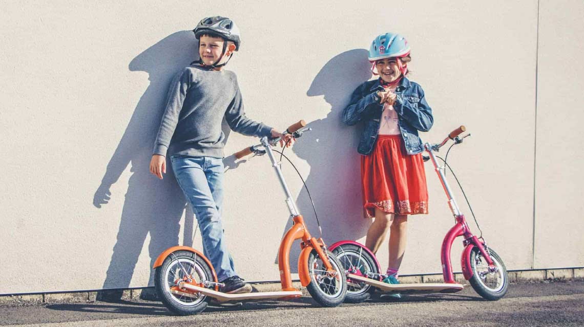 Best ever scooter | award-winning british designed kick-scooters with big wheels | adjustable